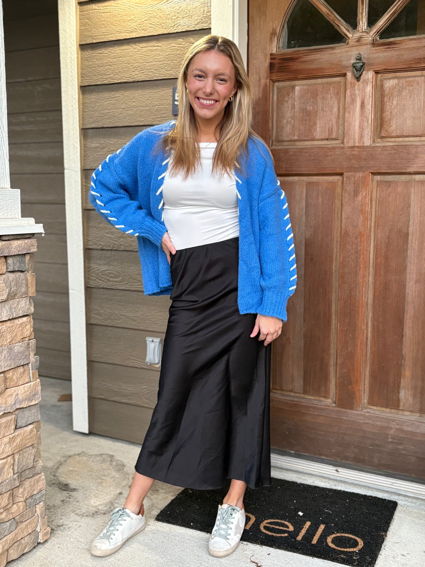 Brittany Satin Skirt