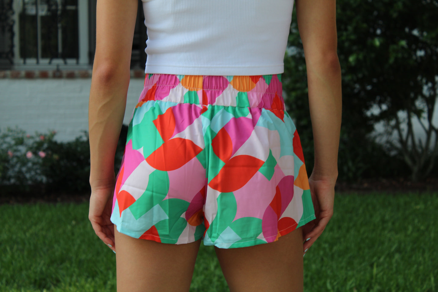 Abstract Summer Skort