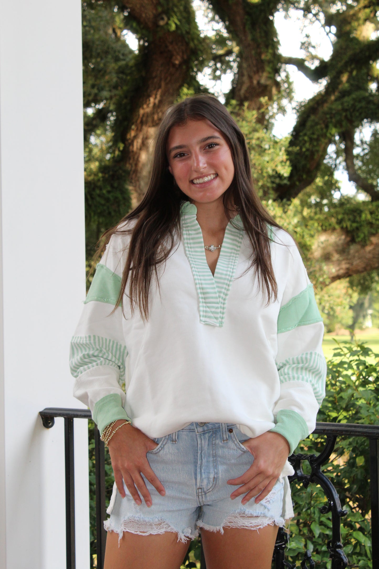 Sage Green Pullover