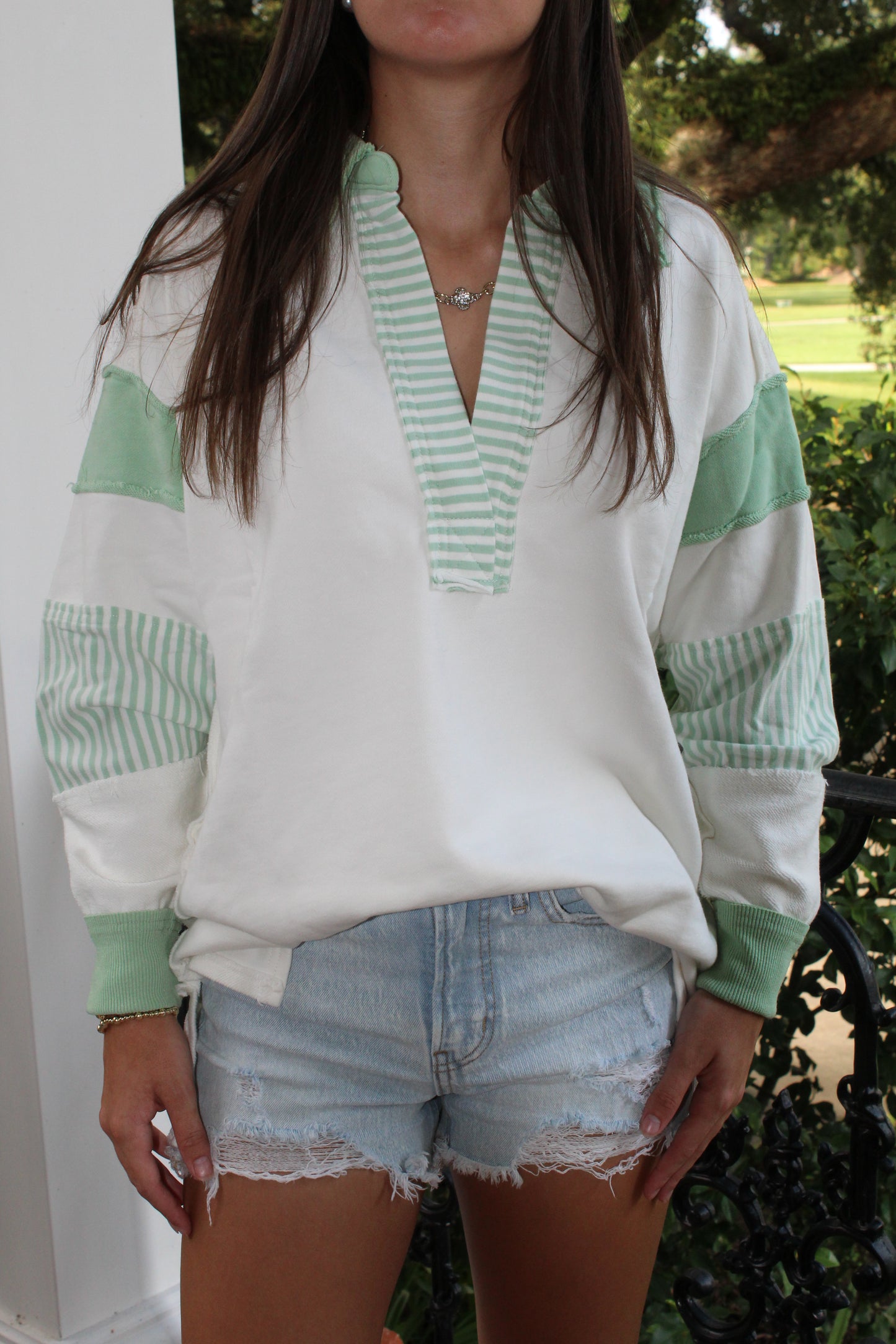 Sage Green Pullover