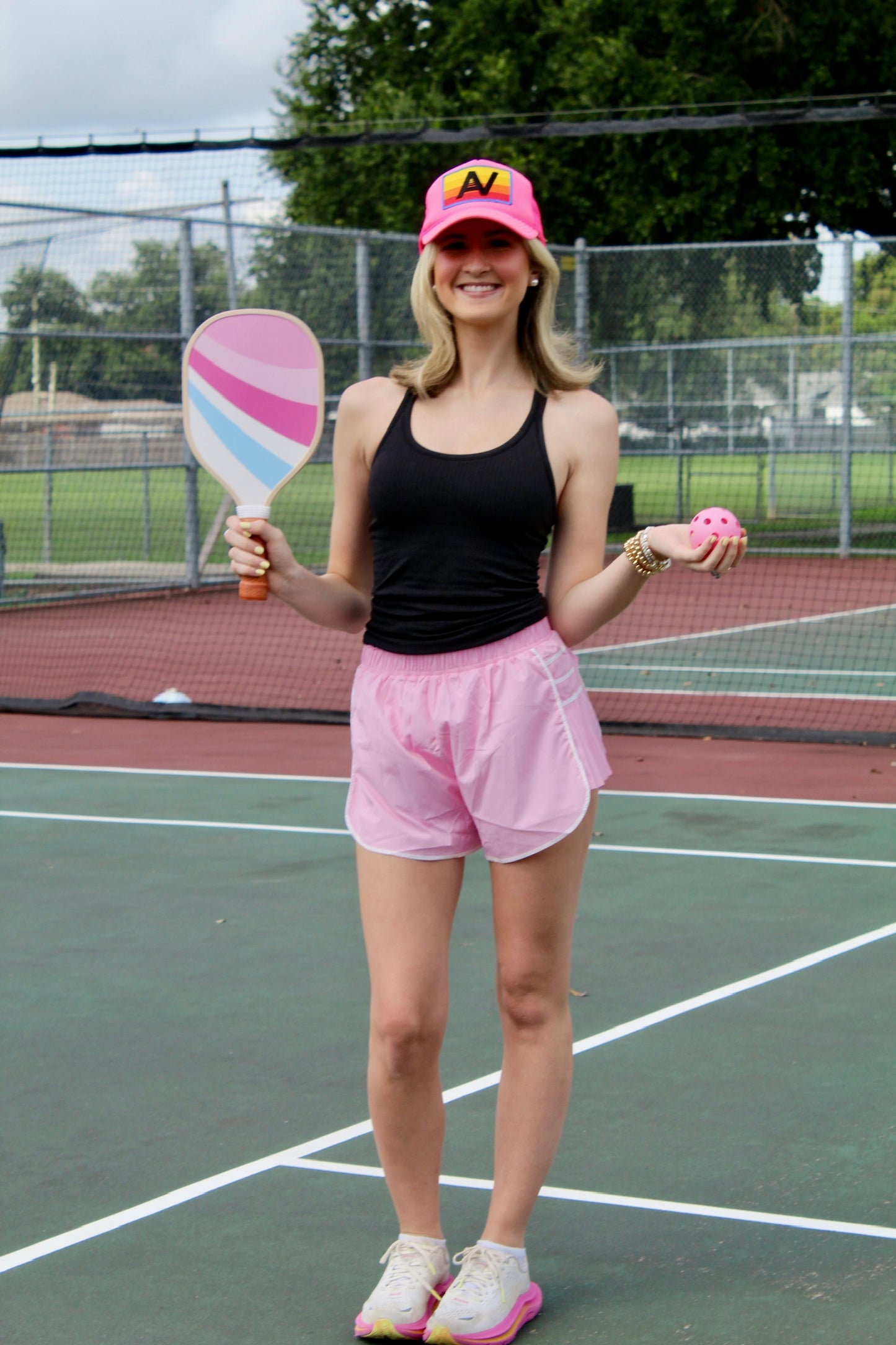 Pink On Point Shorts