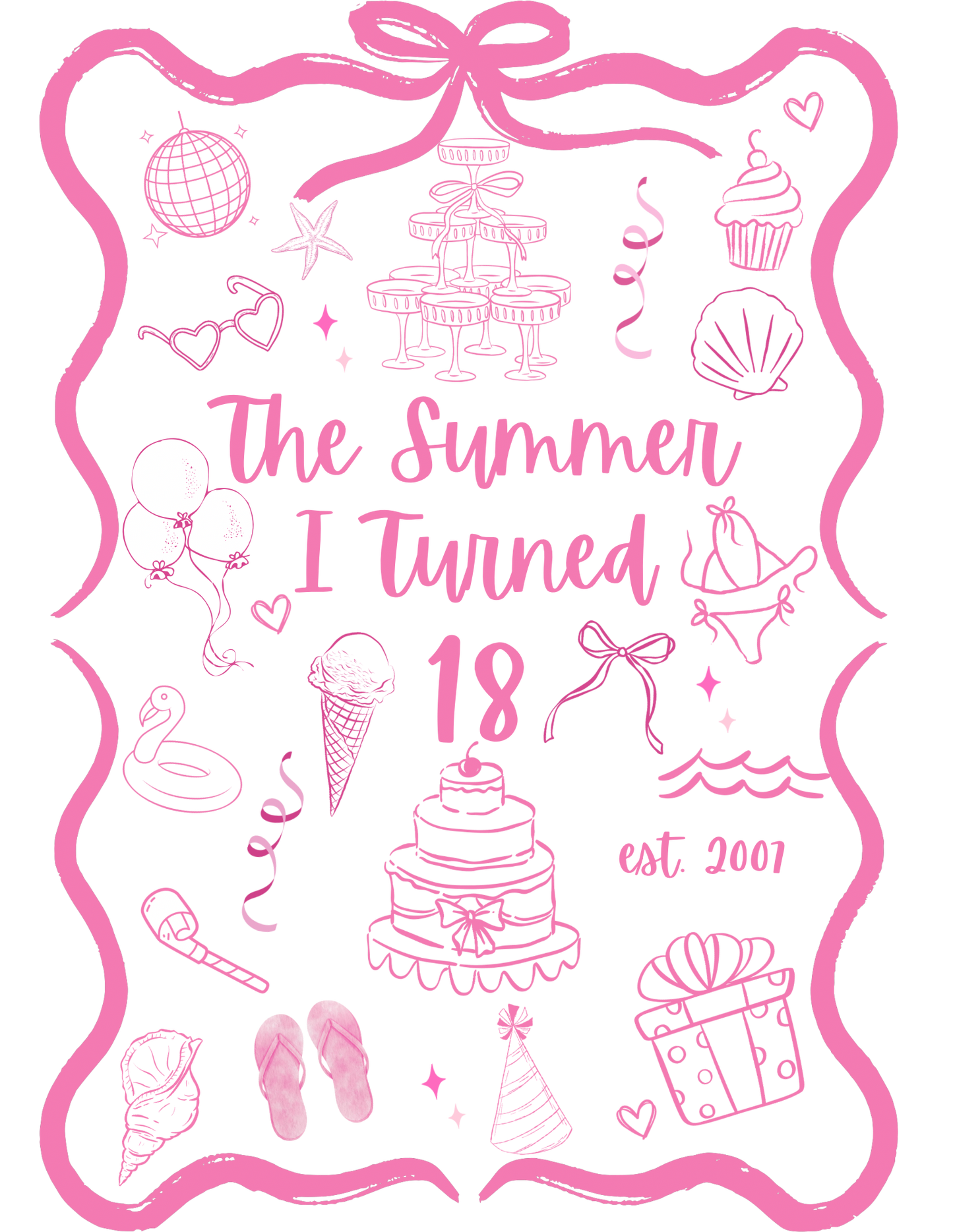 The Summer I Turned 18 Design